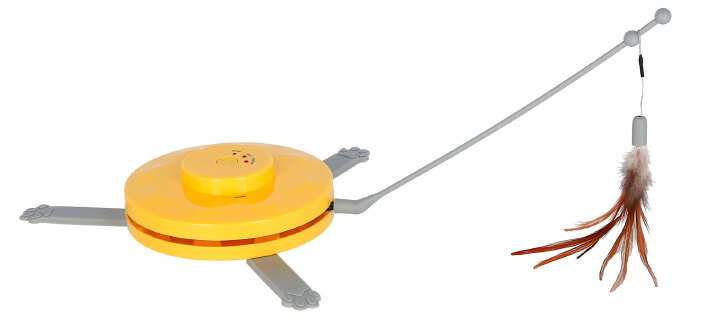 KERBL Katzenspielzeug 2in1 Catch the TailFeather